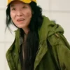 Homeless My Demon Green Hooded Cotton Jacket