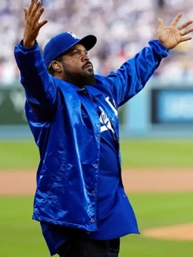 Ice Cube Mlb World Series Game 2 Blue Los Angeles Dodgers Jacket