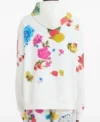Jabari Banks Bel Air Will Smith White Floral Print Hoodie