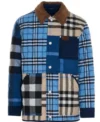 Jason Sudeikis Ted Lasso Cotton Plaid Jacket Full View