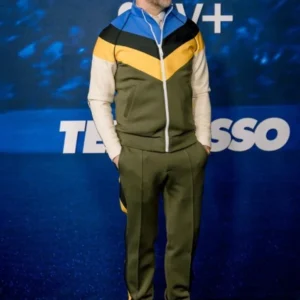 Jason Sudeikis Ted Lasso S03 Fleece Premiere Tracksuit