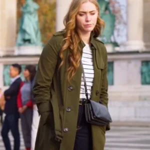 Jessica Sipos Love On The Danube Royal Getaway Green Coat