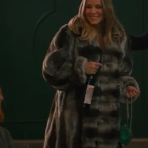 Joanne Nobody Wants This 2024 Brown Fur Coat