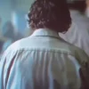 Joaquin Phoenix Joker Folie A Deux Blue Shirt Back View