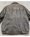 John Ashford Leather Jacket Back