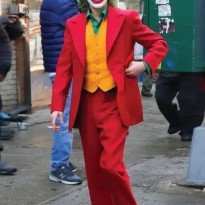 Joker Folie A Deux Red Suit