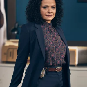 Judy Reyes High Potential 2024 Blue Blazer