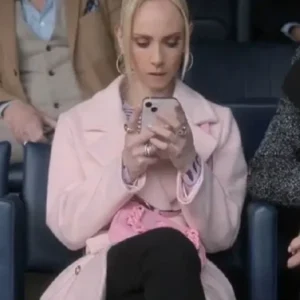 Juno Temple Ted Lasso S03 Pink Coat