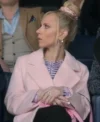 Juno Temple Ted Lasso S03 Pink Coat Full View