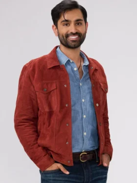 Kapil Talwalkar My Dreams Of You 2024 Brown Suede Jacket