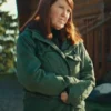 Kate Flannery Bolt From The Blue 2024 Green Cotton Jacket