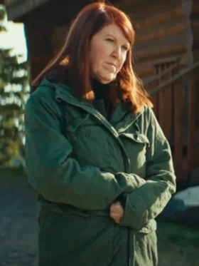 Kate Flannery Bolt From The Blue 2024 Green Cotton Jacket