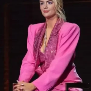 Kate Upton Tv Series Dress My Tour 2024 Pink Suit