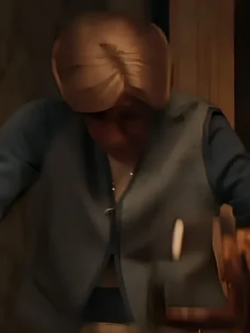 Kathryn Hunter The Front Room Grey Vest 1