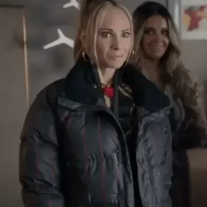 Keeley Jones Ted Lasso S03 Black Puffer Jacket