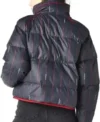 Keeley Jones Ted Lasso S03 Black Puffer Jacket Back