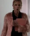 Keeley Jones Ted Lasso S03 Pink Fur Coat