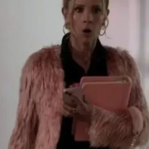 Keeley Jones Ted Lasso S03 Pink Fur Coat
