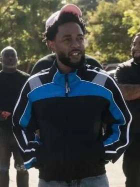 Kendrick Lamar Not Like Us Black And Blue Track Jacket