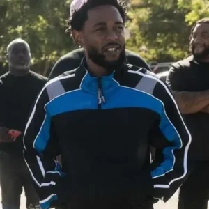 Kendrick Lamar Not Like Us Black And Blue Track Jacket