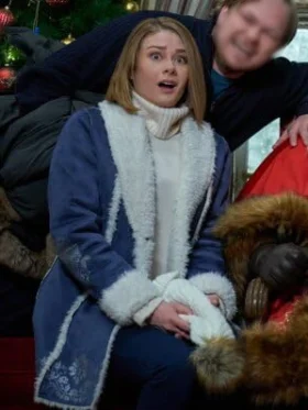 Kim Matula The Finnish Line Cotton Fur Coat Full View