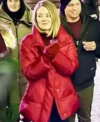 Kim Matula The Finnish Line Puffer Jacket clsoeup