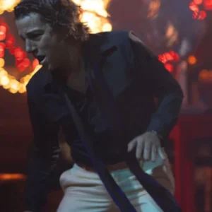 La Maquina Diego Luna Black Cotton Shirt