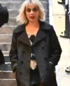 Lady Gaga Joker Folie a Deux 2024 Black Coat Front 1