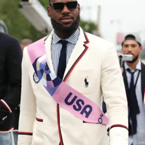 Lebron James Team USA Paris Olympics Blazer
