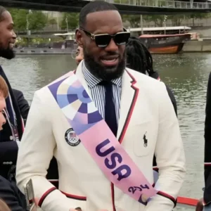 Lebron James Team USA Paris Olympics Blazer For Sale