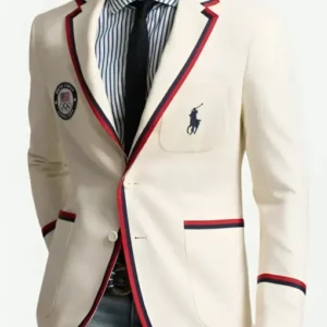 Lebron James Team USA Paris Olympics Blazer Front