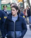 Maggie Bell FBI Season 06 Black Puffer Jacket