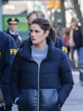 Maggie Bell FBI Season 06 Black Puffer Jacket