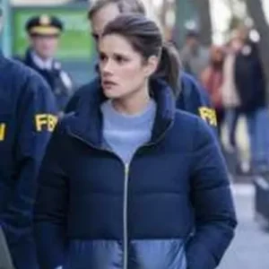 Maggie Bell FBI Season 06 Black Puffer Jacket