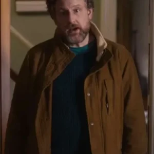 Marcus Garvey Fool Me Once Brown Cotton Jacket Front