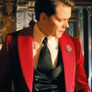 Marquis John Wick Chapter 4 Red Blazer For Sale