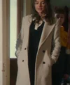 Maya Stern Fool Me Once S01 Wool Long Coat For Sale
