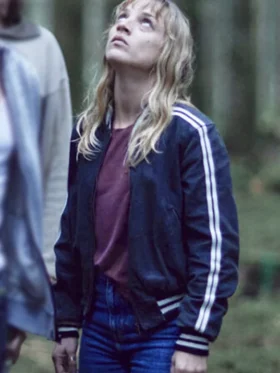 Meanwhile on Earth 2024 Megan Northam Bomber Jacket