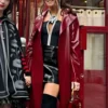 Mindy Chen Emily In Paris Latex Coat