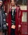 Mindy Chen Emily In Paris Latex Coat