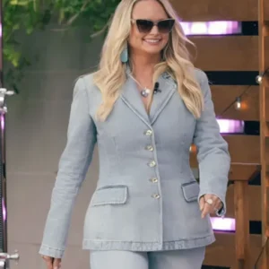Miranda Lambert The Kelly Clarkson Show Blue Blazer