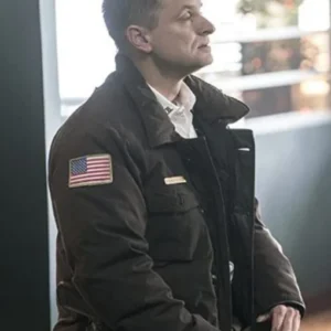 Moe Dammick Fargo Brown Cotton Jacket Side View