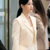 My Demon Do Do Hee Beige Cropped Blazer