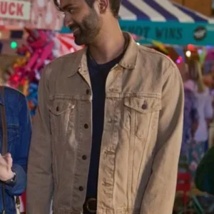 My Dreams Of You Kapil Talwalkar Beige Trucker Jacket On Sale