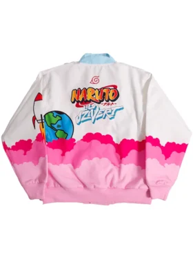Naruto Lil Uzi Vert Jacket Back
