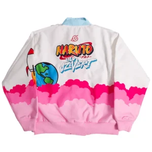 Naruto Lil Uzi Vert Jacket Back
