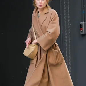 Order Babygirl Nicole Kidman Brown Wool Coat