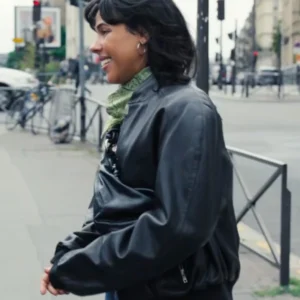 Order La Maison 2024 Paloma Castel Leather Bomber Jacket