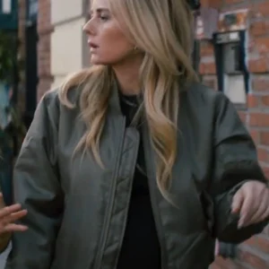 Order Nobody Wants This 2024 Morgan Green Bomber Jacket