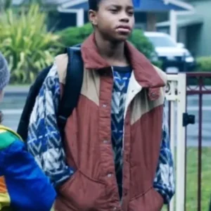 Otis Heikkinen Bay Of Fires S01 Brown Poly Cotton Vest Front